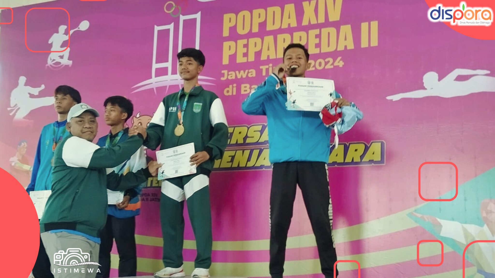 KABUPATEN PASURUAN TAMBAH KOLEKSI MEDALI DI POPDA XIV JAWA TIMUR 2024, WUSHU DAN BULUTANGKIS SUMBANG PRESTASI