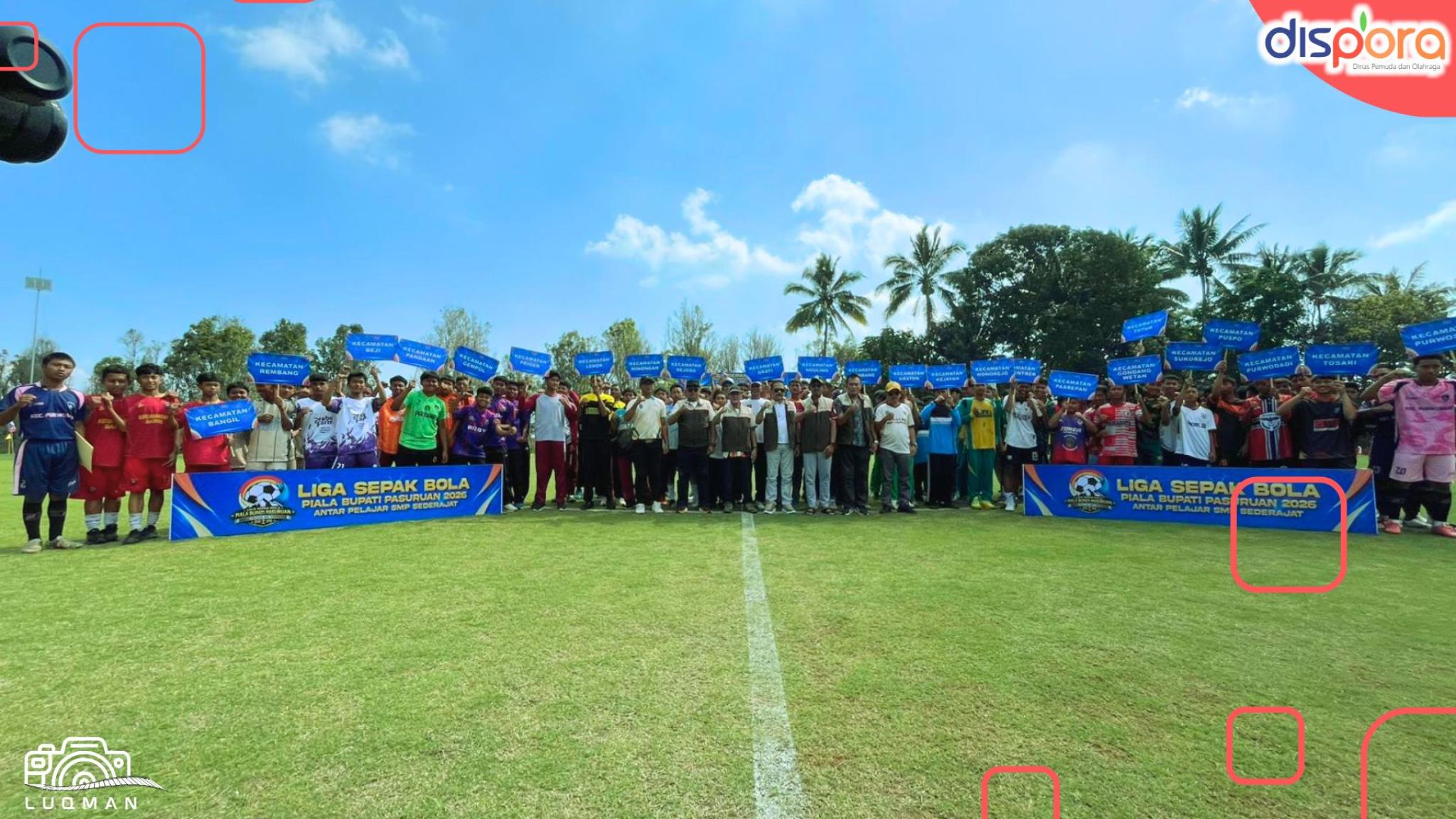 LIGA PELAJAR SEPAKBOLA PIALA BUPATI PASURUAN ANTAR SMP SEDERAJAT 2026 RESMI BERGULIR